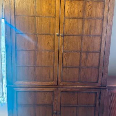 Sale Photo Thumbnail #96: All in like new condition. Includes dresser, highboy, nightstand and armoire