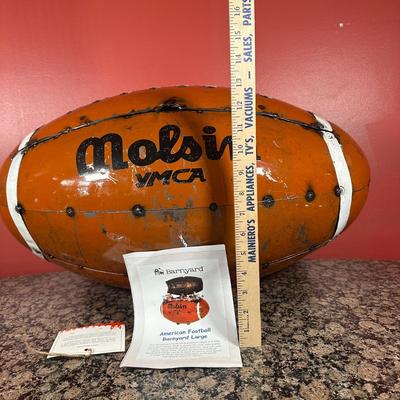 LOT 427: One of a Kind Handmade American Football Barnyard Large Insulated Cooler