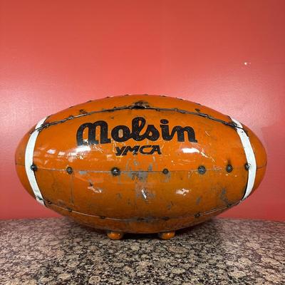 LOT 427: One of a Kind Handmade American Football Barnyard Large Insulated Cooler