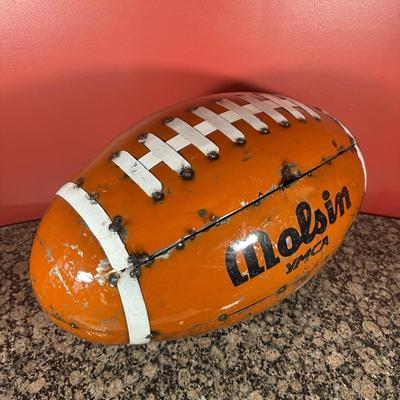 LOT 427: One of a Kind Handmade American Football Barnyard Large Insulated Cooler