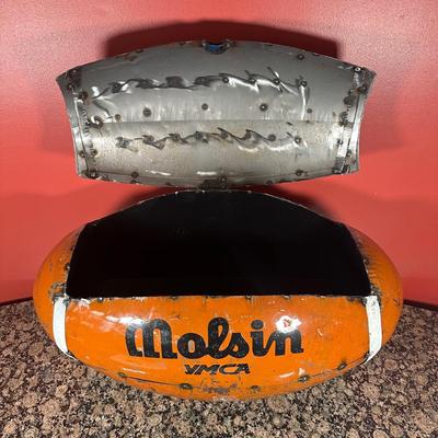 LOT 427: One of a Kind Handmade American Football Barnyard Large Insulated Cooler