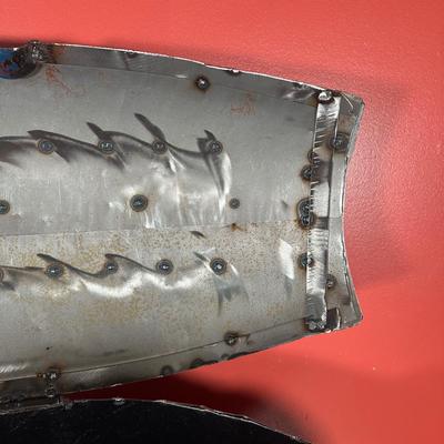 LOT 427: One of a Kind Handmade American Football Barnyard Large Insulated Cooler