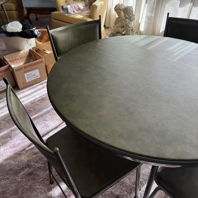 MCM Card Table with Chairs