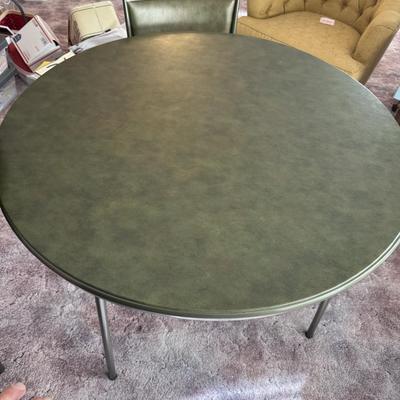 MCM Card Table and Chairs 2