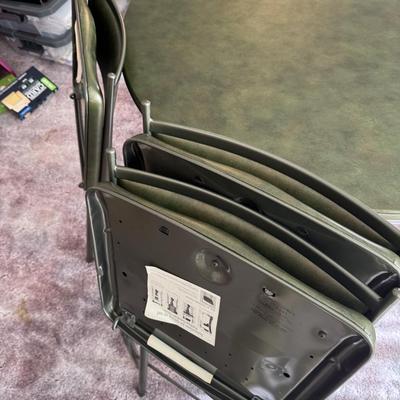 MCM Card Table and Chairs 2