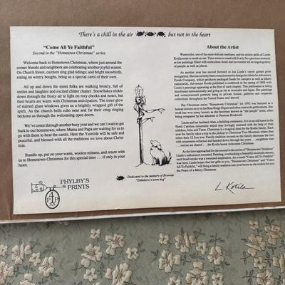 Signed and Numbered Prints