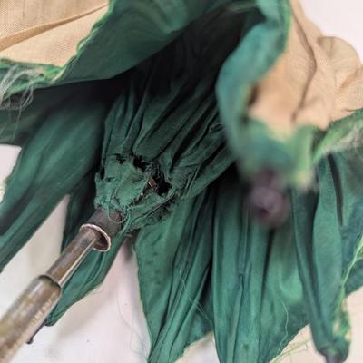 White Lace Parasols & Vintage Solid Parasol