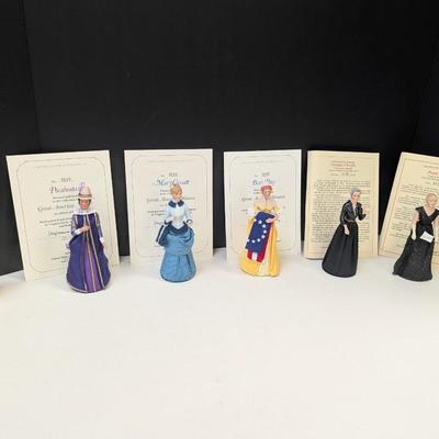 6 - United States Historical Society American Women Dolls 1980-1989 Women Are Numbered