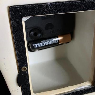 Vintage 2000 Michel & Company ME Ink Birdhouse Clock | Red Roof Floral Porcelain Design | Quartz Movement | Whimsical Cottage Decor...