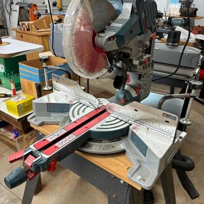 Bosch 10” sliding miter saw $400.00