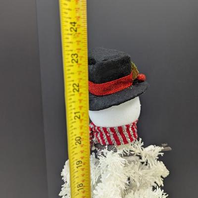 Wire Pre-Lite Tree Snowman - Works