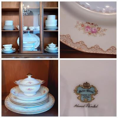 LOT 1: Hand Painted Japan Made Meito China