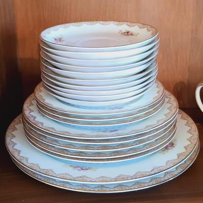 LOT 1: Hand Painted Japan Made Meito China