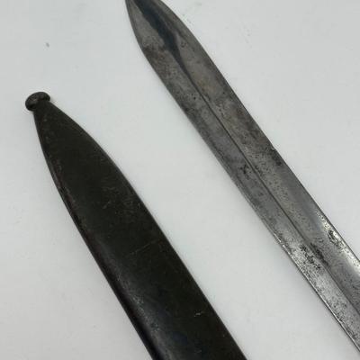 WWI German Army Butcher Blade Bayonet
