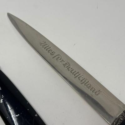 German Third Reich SS Honor Dagger w/Inscription