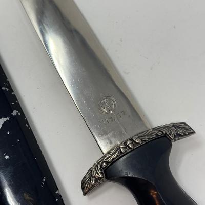 German Third Reich SS Honor Dagger w/Inscription