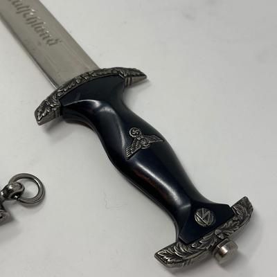 German Third Reich SS Honor Dagger w/Inscription