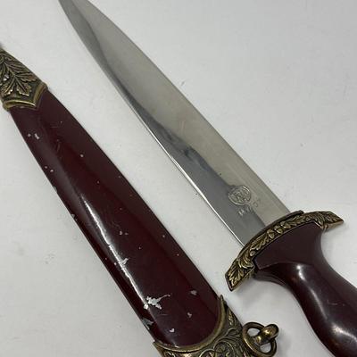 German Third Reich SS Honor Dagger w/Inscription