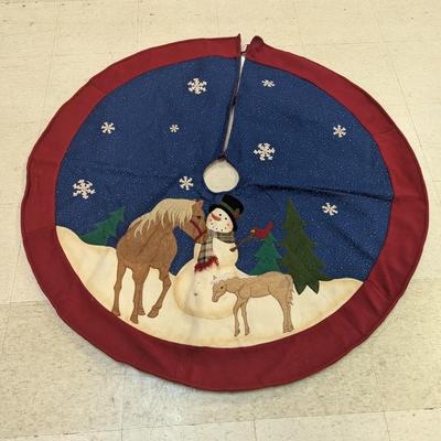 Vintage Christmas Tree Skirt