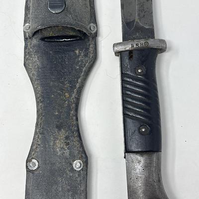 WWII K98 Combat Bayonet