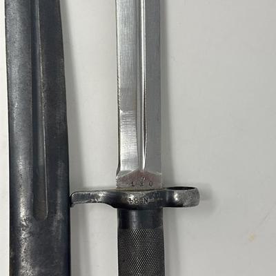 Swedish Mauser M1896 Bayonet w/Scabbard