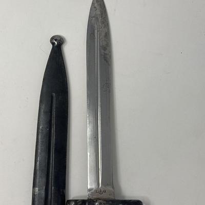 Swedish Mauser M1896 Bayonet w/Scabbard
