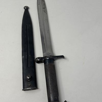 Swedish Mauser M1896 Bayonet w/Scabbard