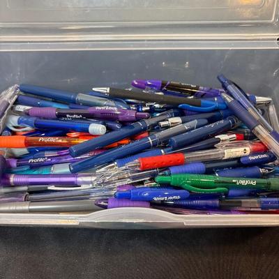 Sale Photo Thumbnail #69: Full shoebox, full of pens