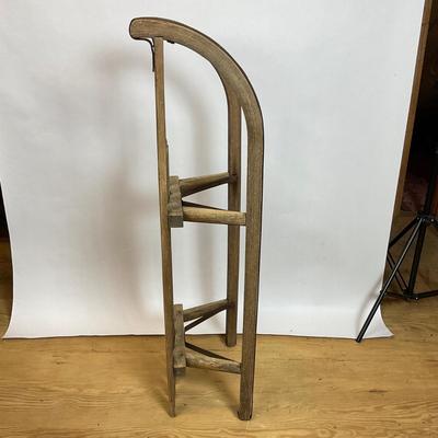 Z506 Vintage Wood & Metal Sled-European Style