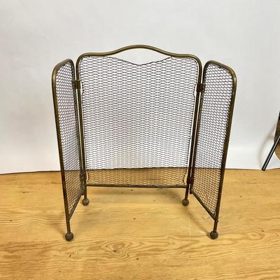 Z509 Vintage Brass Fireplace Accessories