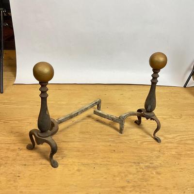 Z509 Vintage Brass Fireplace Accessories