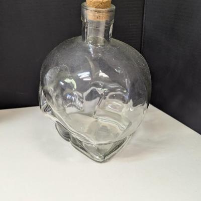 1981 Wilton Halloween Cookie Pan - Crystal Head Skull Bottles