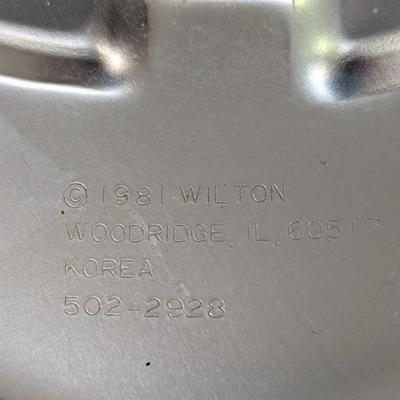 1981 Wilton Halloween Cookie Pan - Crystal Head Skull Bottles