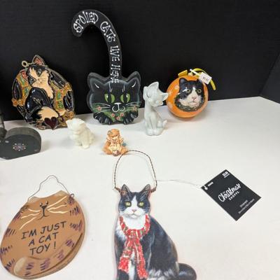 Cat Holiday Ornaments
