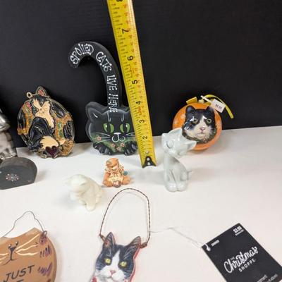 Cat Holiday Ornaments
