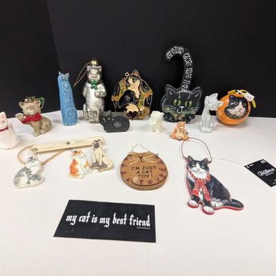 Cat Holiday Ornaments