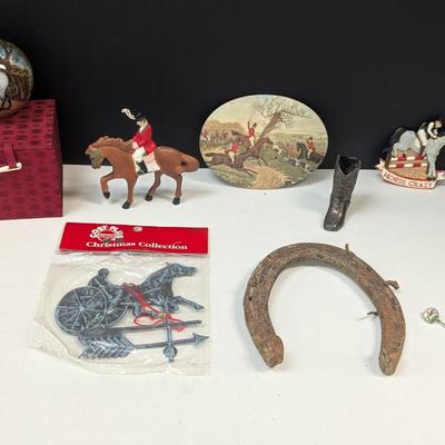 Horse Shoe & Horse Ornaments