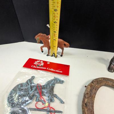 Horse Shoe & Horse Ornaments
