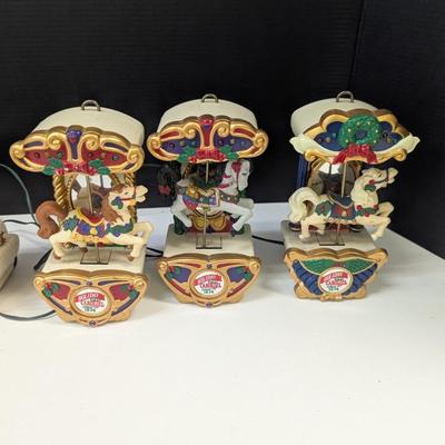 1992 Mr. Christmas Holiday Carousel