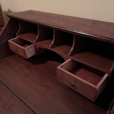Oak Secretary/Writing Desk (BPR-RG)