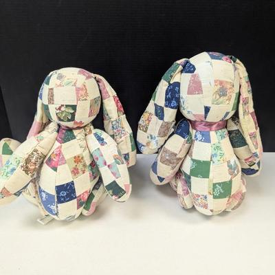 "Patches" The Quilted Bunnies Articulated Legs Arms