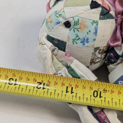 "Patches" The Quilted Bunnies Articulated Legs Arms