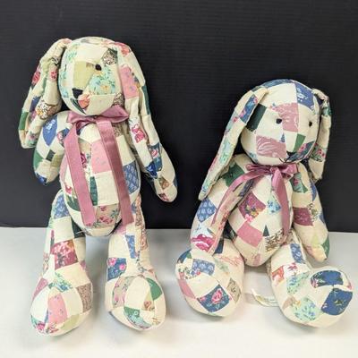 "Patches" The Quilted Bunnies Articulated Legs Arms