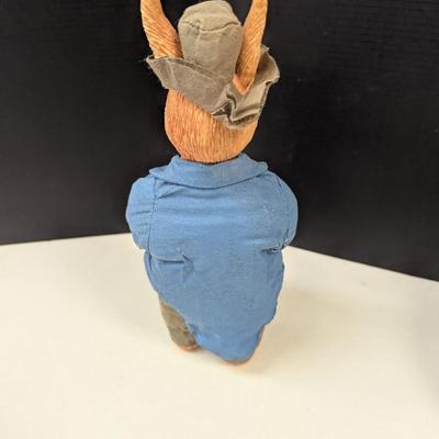 Bunnies By The Bay Plush & Resin Easter Rabbit