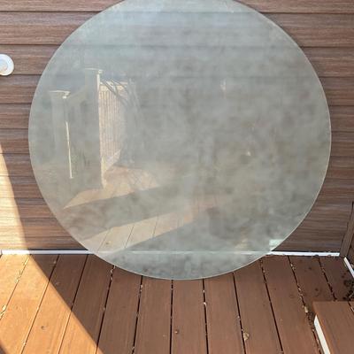 O545 Large 47.5” diameter Tempered Glass Table Top