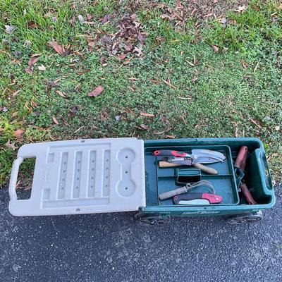 O576 Ames Lawn Buddy w/Misc. Garden Tools