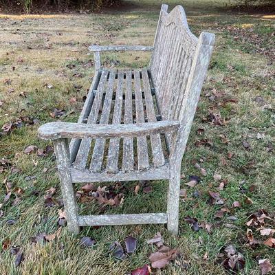 O577 Smith & Hawkin Teak Bench