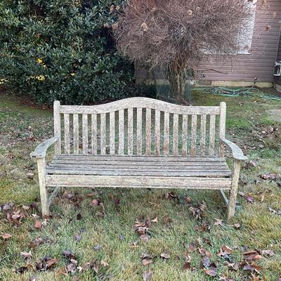 O577 Smith & Hawkin Teak Bench
