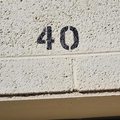 Storage Unit #: 40