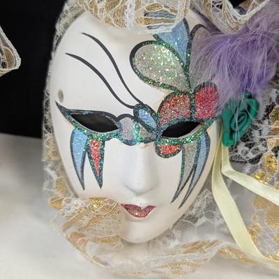 Paper Mache Colorful Masks